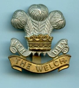 The Welch Regiment Cap Badge 1920-1958 - Picture 1 of 2