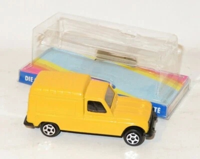 1/43 Jet-Car de Norev - made in France - Renault 4 Fourgonnette - Yellow - Image 1 of 4