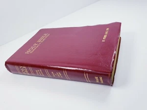 Holy Bible Dictionary Study Helps 1989 World Publishers King James Leather Cover - Picture 1 of 6