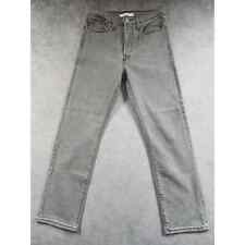 Levi’s Wedgie Straight Jeans Women’s 27 Gray Button Fly Stretch (Inseam 27]