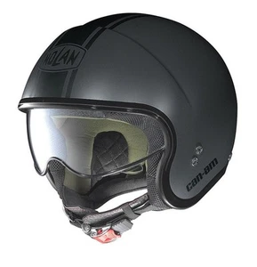 NEW CAN-AM N21 CARIBE MATTE BLACK OPEN FACE HELMET SPYDER ROADSTER 4484180993 - Picture 1 of 1