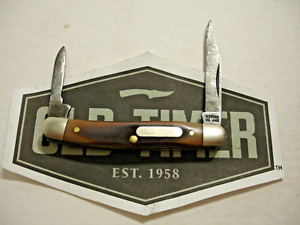 Vintage Schrade Old Timer USA 104OT MinuteMan Carbon Steel Folding Pocket Knife