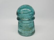 Antique Green Glass Insulator 3.5" Hawley, Pa 
