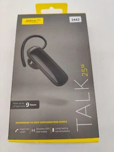 Jabra Bluetooth®-Headset "Talk 25", Schwarz 184358 Bluetooth, kabellos - Photo 1/4