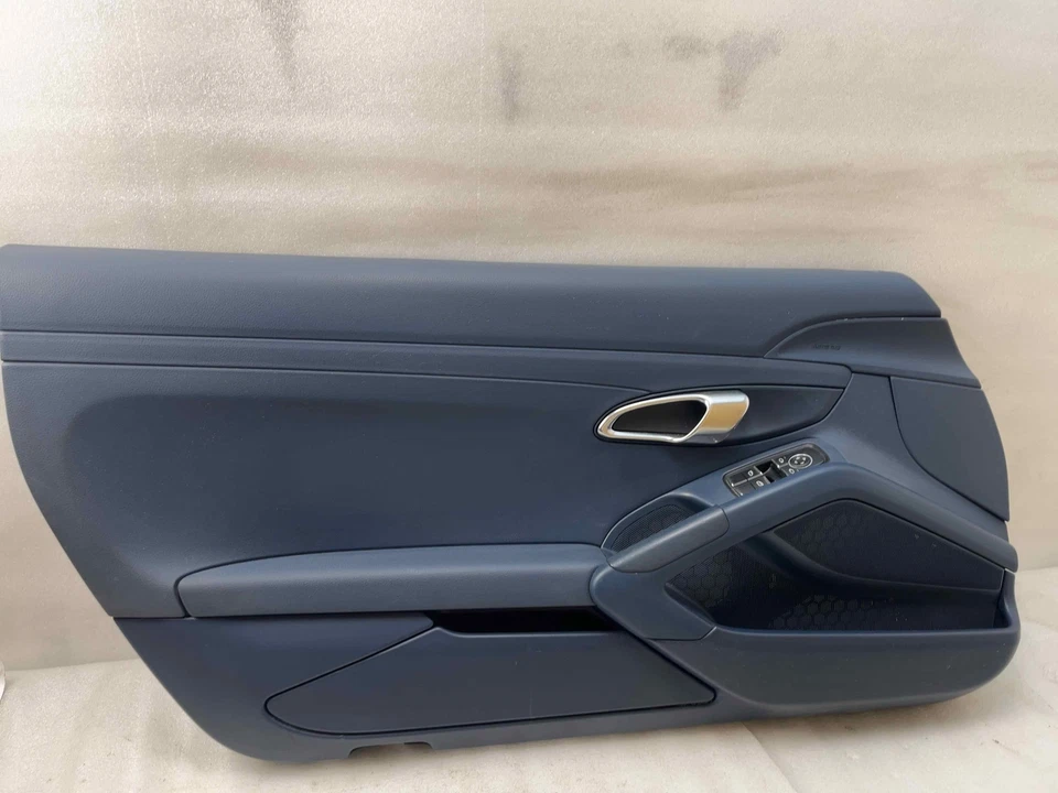 Panel de moldura de puerta delantera izquierda del lado del conductor Porsche Boxster 2013-2014 - OEM Foto 1 de 4