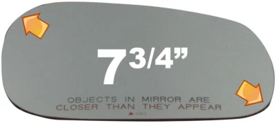 Nuevo espejo retrovisor derecho convexo de repuesto para 02-04 Suzuki XL-7 SIN PLACA DE RESPALDO Foto 1 de 4