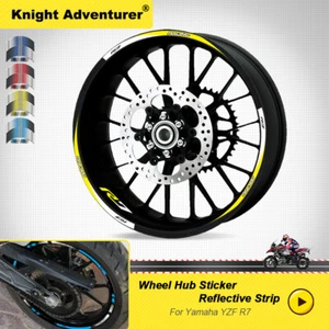 For Yamaha YZF R7 Motorcycles Accessories Rim Wheel Decal Sticker Strips Tape - Picture 1 of 13