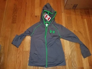 Under Armour Combine Training Gray YSM/JP/P Hoodie - Picture 1 of 6