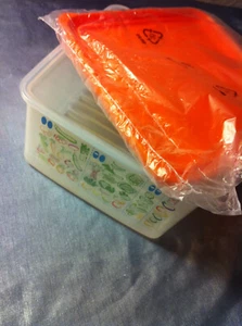 Tupperware Prima Klima 1,1 oase Klimaoase Kühlschrankdose Klimaoase orange oase - Bild 1 von 4