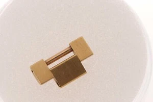 Rolex 18K Yellow Gold President Link 16.3 mm Genuine Rolex Part - Picture 1 of 2