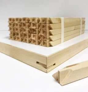 1.5" Stretcher Bars Canvas Frame Stretching Strip 40"(Bundle of 50)Bulk Discount - Picture 1 of 2