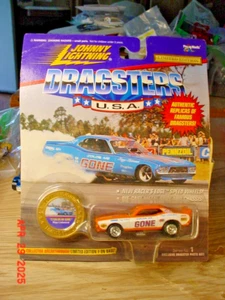 Johnny Lightning 72 Challenger Color Me Gone Pro S Orange DRAGSTERS bp 1/64 jlxa - Picture 1 of 2