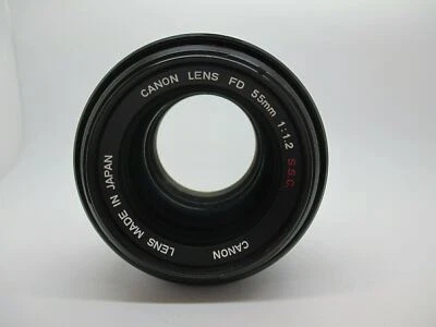 [Near MINT] Canon FD 55mm f1.2 S.S.C SSC MF Standard Lens For SLR DSLR GREAT!! - Image 1 of 4