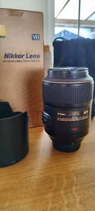 Nikon AF-S Micro-Nikkor 105mm F/2,8G IF-ED VR Makroobjektiv - Bild 1 von 1