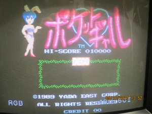 Billiard Pocket Gal Sexy Billiard Jamma Arcade - Picture 1 of 5