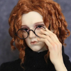 Nuevo marco redondo de metal gafas vintage 1/3 1/4 1/6 MDD YOSD BJD accesorios para muñecas - Imagen 1 de 7
