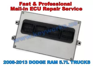 2008-2013 DODGE RAM 5.7L TRUCKS ECU, PCM REPAIR SERVICE - Fast & Professional - Picture 1 of 1
