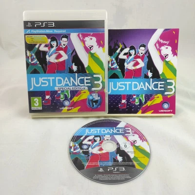 JUST DANCE 3 PlayStation 3 Game PS3 PlayStation Move Required to Play - Image 1 of 2