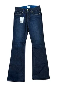 NEW Paige Jeans Hidden Hills Petite Bootcut Denim Womens Size 29 USA Made NWT - Picture 1 of 16