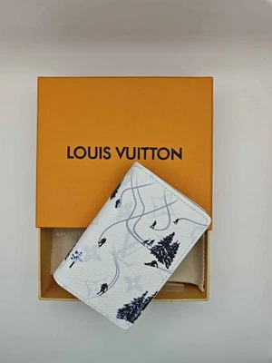 Louis Vuitton Lv Organizador de Bolsillo para Esquí Blanco con Caja y Bolsa para el Polvo  Foto 1 de 4