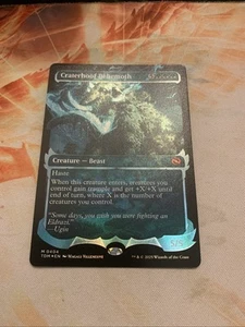 Craterhoof Behemoth - Tarkir Dragonstorm - FOIL - Magic the Gathering - Picture 1 of 2