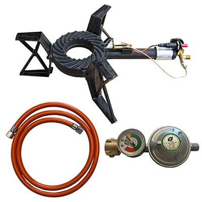 10,5 KW 3 Fuß Profi Gaskocher Hockerkocher Gas Kocher Campingkocher Outdoor Mano - Bild 1 von 4