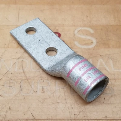 Burndy YA38L2NTCFX Two Hole Compression Lug - USED - Image 1 of 4