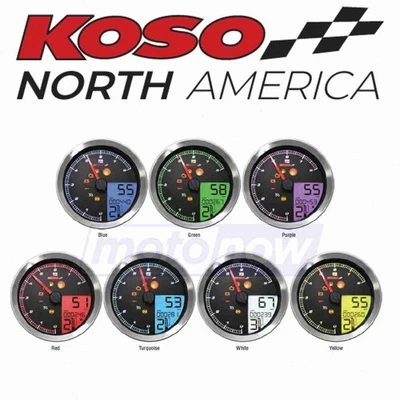 Koso LCD Color Change Speedo And Tachometer for 2008-2011 Harley Davidson xq Foto 1 de 4