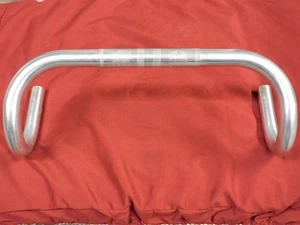 1980er Vintage SR Sakae World Custom Silber Lenker 39 cm (C2C) x 25,4 mm - Bild 1 von 10