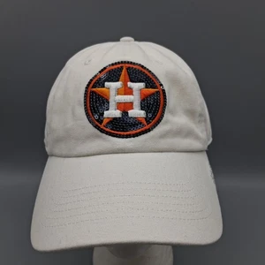 Baseballmütze Kappe Marke Houston Astros 47 weiß verstellbarer Riemen hinten - Bild 1 von 8