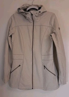 Kuhl Womens Sz M Klash Urban Trench Jacket Coat Water Resistant Soft Shell  - Image 1 of 4