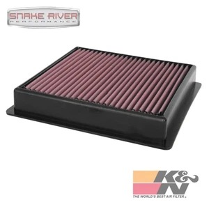 K&N 33-5100 Drop In Air Filter For 20-25 Ford F250 F350 Super Duty 6.7L 6.2L 6.8 - Picture 1 of 7