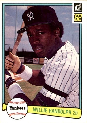 Willie Randolph 1982 Donruss #461 New York Yankees ENVÍO GRATUITO AutographDen Foto 1 de 2
