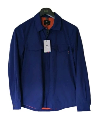 PAUL SMITH Harrington Jacket Mens M Reg Fit Royal Blue Lightweight Rrp £375 - Image 1 of 4