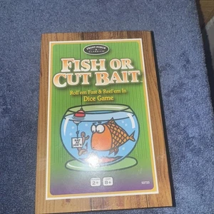Front Porch Classics Fish Or Cut Bait Roll'em Fast & Reel'em in Dice Game - Picture 1 of 7