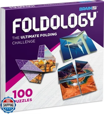 FOLDOLOGY - The Origami Puzzle Game! Brain Teasers for Tweens, Te - Image 1 of 4