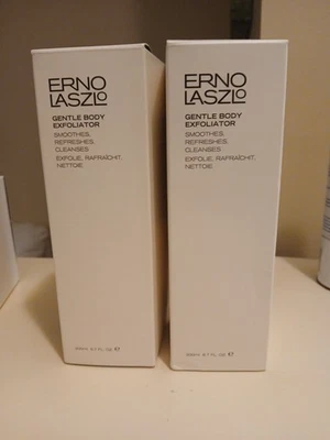 Lote de 2 exfoliantes corporales suaves Erno Laszlo 6,7 oz / 200 ml NUEVO Foto 1 de 4
