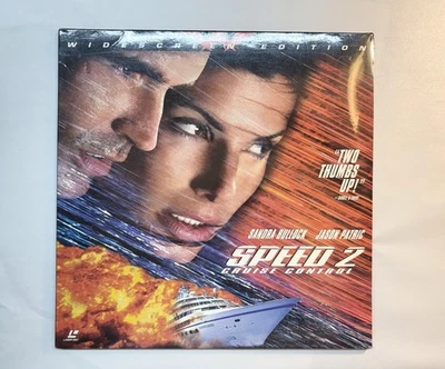 SPEED 2: CRUISE CONTROL 2-Laserdisc LD SET Widescreen Edition New SEALED - Image 1 of 2