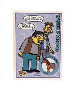Inkworks Simpsons Mania 2001! #21 Ugolin & Cesar - Imagen 1 de 2