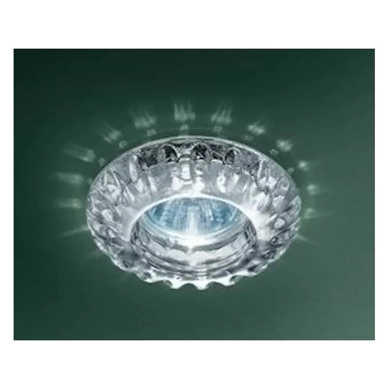 GLASSIGNATUREN SD-889 EINBAUSTRAHLER GLAS TRANSPARENT 50W 12V GU5,3 - Bild 1 von 1