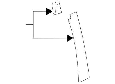 Genuine Subaru Applique 63563SJ121 - Image 1 of 2