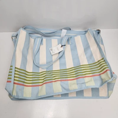 Hearth & Hand with Magnolia Oversized Canvas Beach Tote w/ Detachable Strap NWT - Image 1 of 4