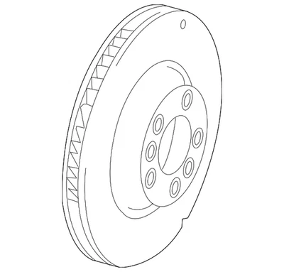 Rotor original Volkswagen 7L8-615-601-G Foto 1 de 2