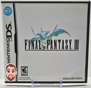 Final Fantasy III Nintendo DS nur Hülle und Handbuch *ohne Spiel!* - Bild 1 von 3