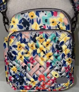 Bandolera LUG Ranger lata flores silvestres acolchada RFID viaje vacaciones - Imagen 1 de 13