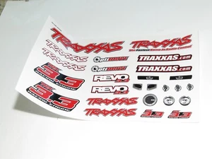 TRX5309 TRAXXAS REVO 3.3 NITRO LKW AUFKLEBER - Bild 1 von 1