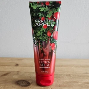 80% New Bath & Body Works Country Apple Ultra Use Body Cream Daily Use 8 fl oz - Picture 1 of 6