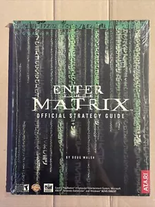 Enter the Matrix Official Game Strategy Guide New - Foto 1 di 2