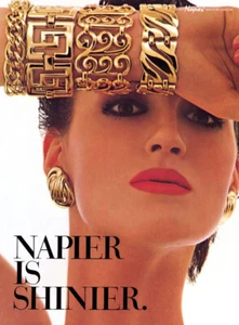 Collar Napier 1989 joyería 1 página revista anuncio - Imagen 1 de 1
