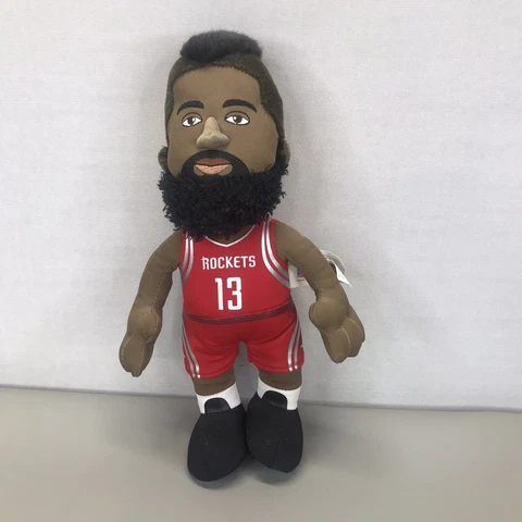 James Harden #13 NBA Houston Rockets 10” Plush Bleacher Creature Figure Cover